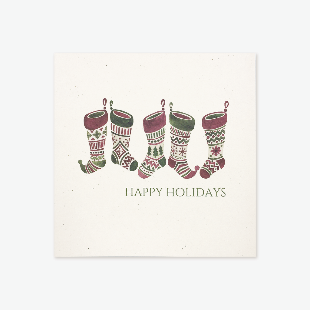 Stockings Holiday Greeting Card Box Set