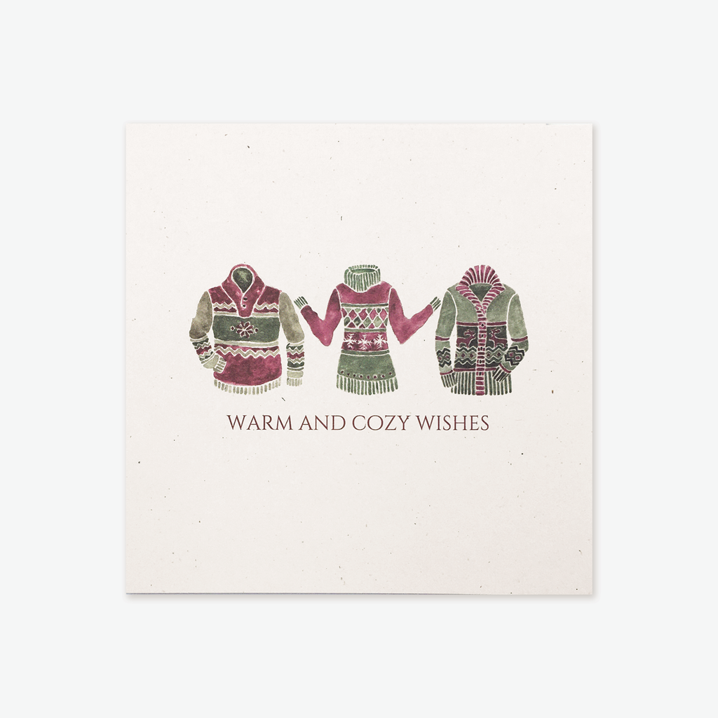 Sweaters Holiday Greeting Card Box Set
